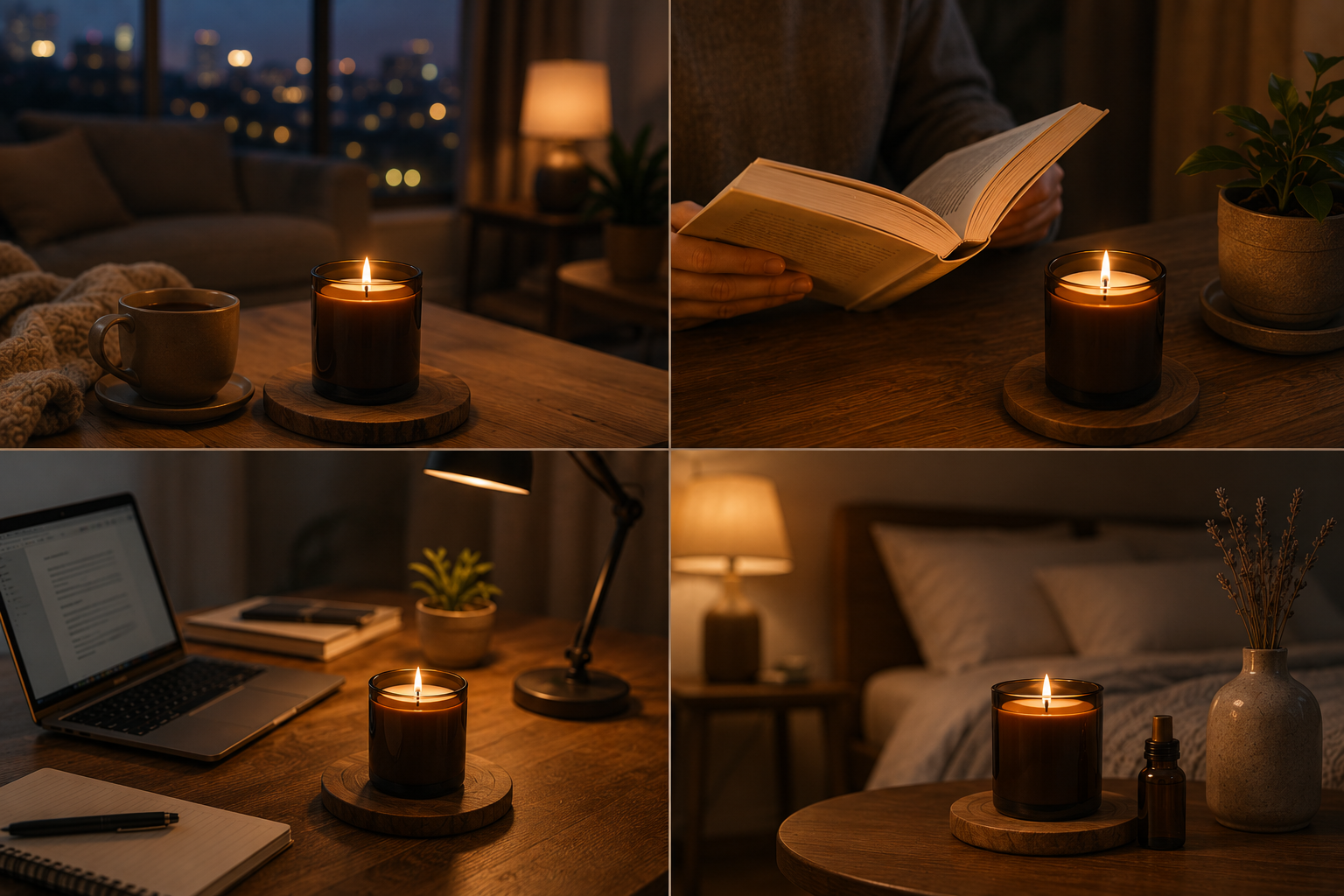Khi nào thì dùng nến thơm hương gỗ?