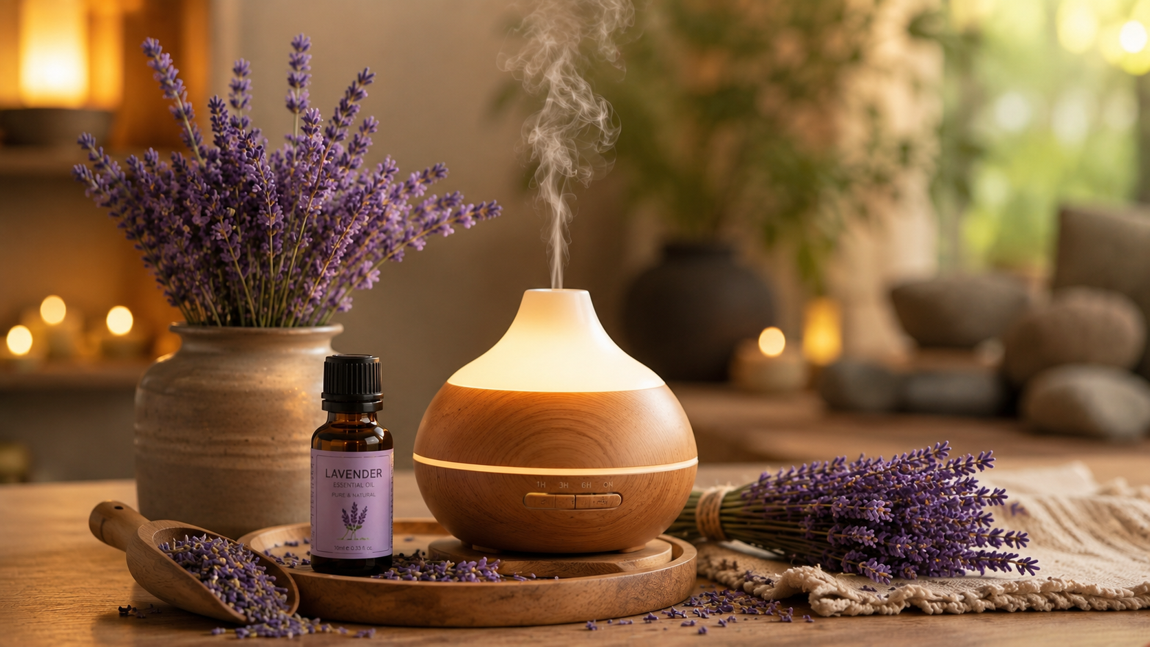 Aromatherapy là phương pháp sử dụng mùi hương hỗ trợ thư giãn và cân bằng cảm xúc