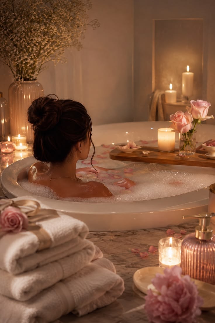 những vật dụng cần chuẩn bị khi bath ritual