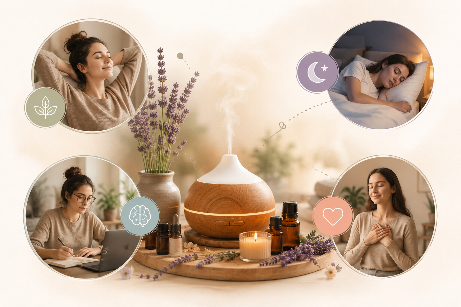 Lợi ích của liệu pháp mùi hương đối với sức khỏe tinh thần và giấc ngủ
